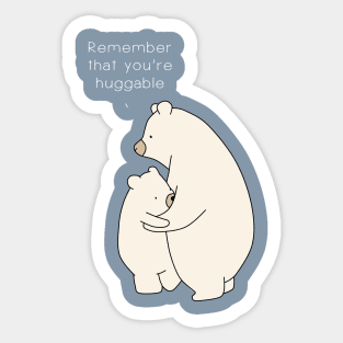 Huggable Bear Sticker